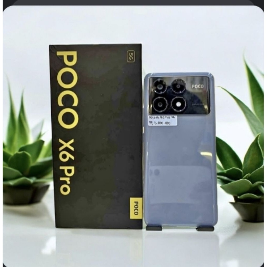 poco x6 pro versi ram12 256gb keren banget kk ya hp second lengkap original keren