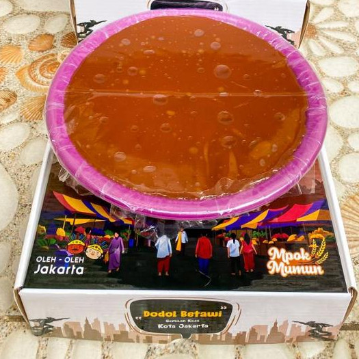 

Dodol khas betawi Mpok Mumun oleh oleh dari jakarta berat 1kg rasa original durian