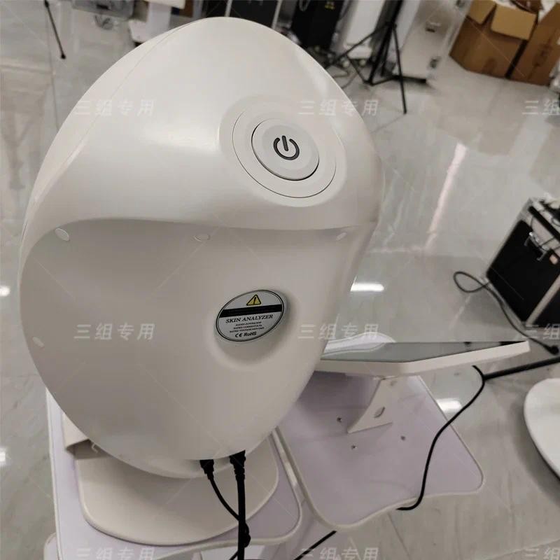 3D Skin Mirror Skin Analysis Intelligent Mirror Wood Lamp Facial Scanner UV Skin Analyzer Machine Ma