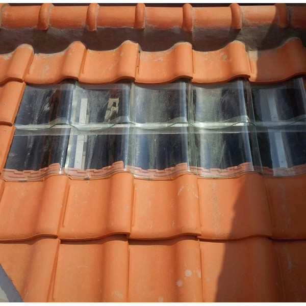 (50PC)Genteng Kaca Gelombang layur/Genteng kaca ngelayur/Atap genteng kaca/Genteng gelombang nglayur