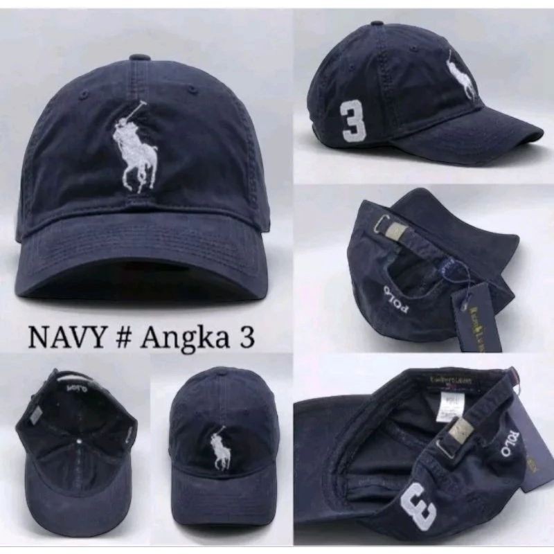 POLO Topi baseball polo 100% original premium quality import unisex pria dan wanita bassebal golp po