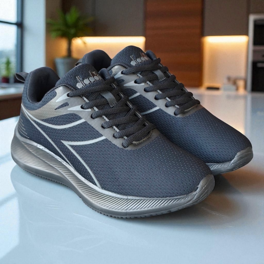 Diadora Sepatu Sekolah Black Anak Cewek Cowok ORIGINAL Bonbon Babywear