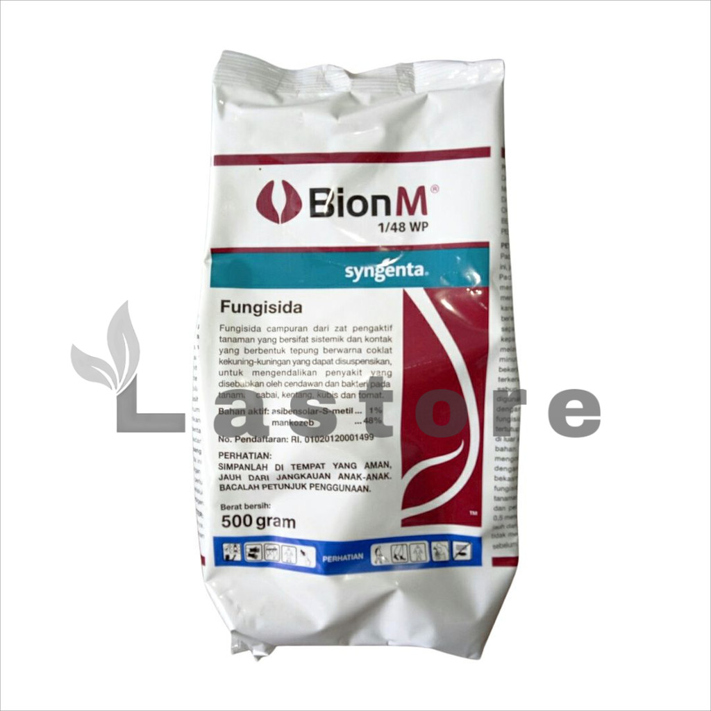 Fungisida Bion M 1/48 WP Syngenta 500 Gram
