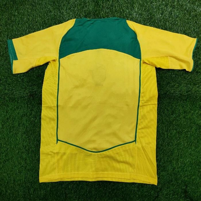 JERSEY BOLA RETRO VINTAGE BRAZIL HOME 2004 TOP QUALITY