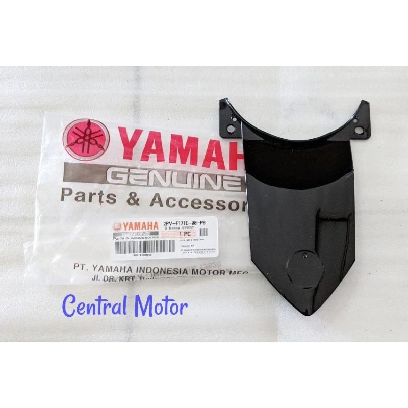 2PV-F171E-00 Sambungan Cover Tail Body Belakang Jupiter Mxking Mx King Hitam Original 2PV-F171E-00