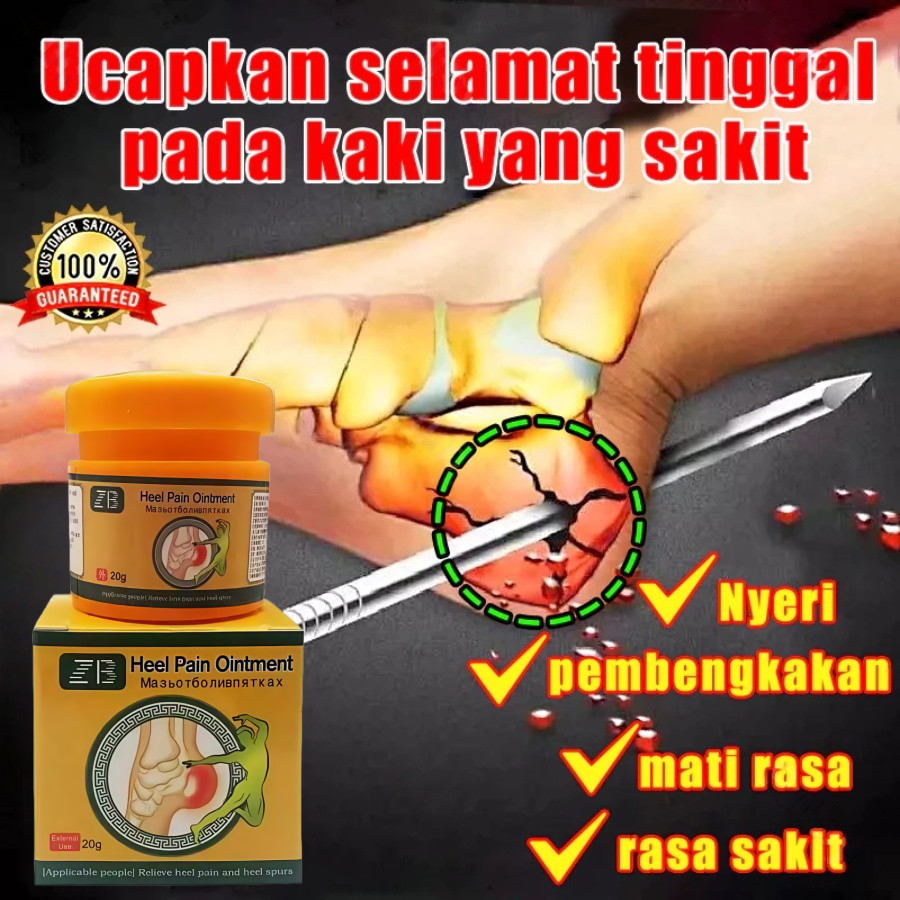 ZB - Obat Sakit Tumit Kaki, Mengobati Nyeri Tumit Kaki, Taji Tulang, Nyeri Telapak Kaki, Radang Tumi