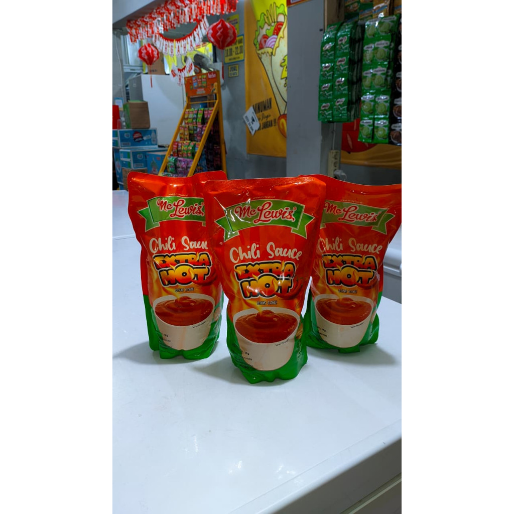 

Mc Lewis Saos Cili Extra Hot 1kg