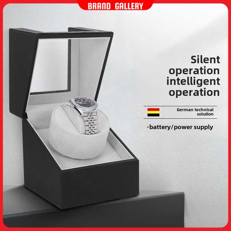 Watch Winder Pemutar Jam Tangan Otomatis 1 Slot Dual Power 13cm - IG-160