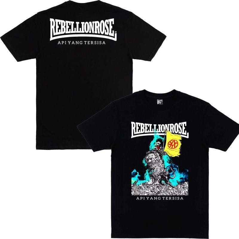 Kaos Baju Distro Rebellion rose - Api yang tersisa - Kaos band Rebellion rose api yang tersisa/kaos 