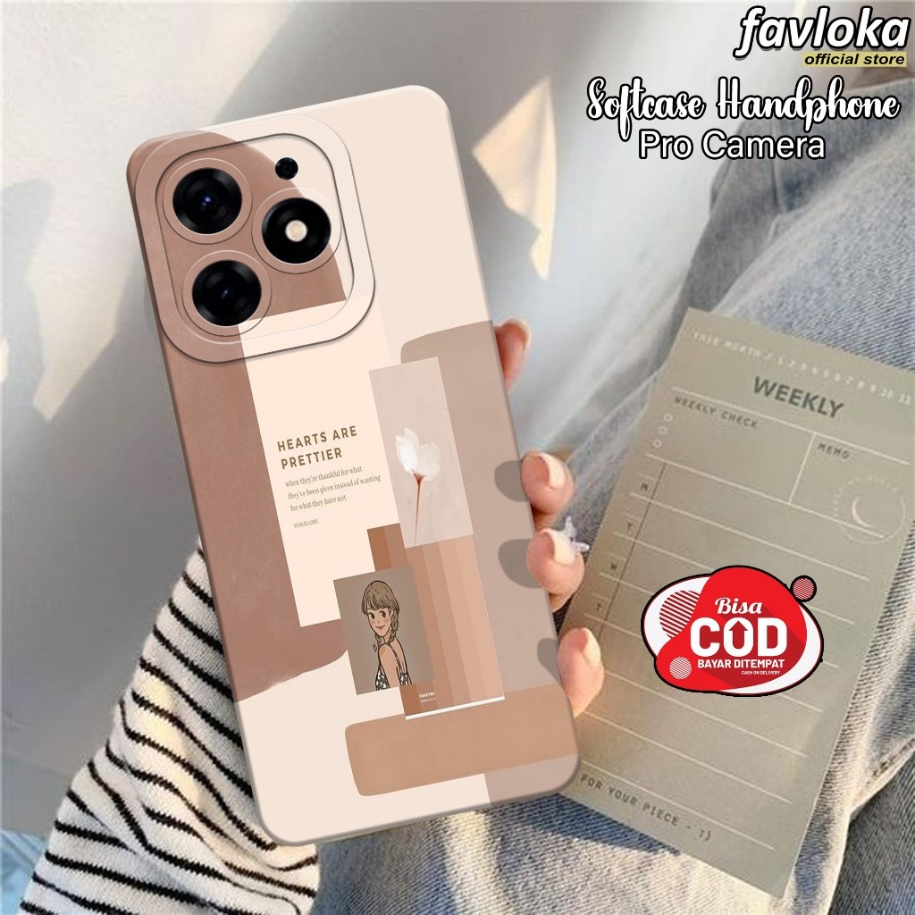 Softcase Hp TECNO SPARK 10 PRO Case TECNO SPARK 10 PRO Terbaru Fashion Case Aesthetic Casing TECNO S