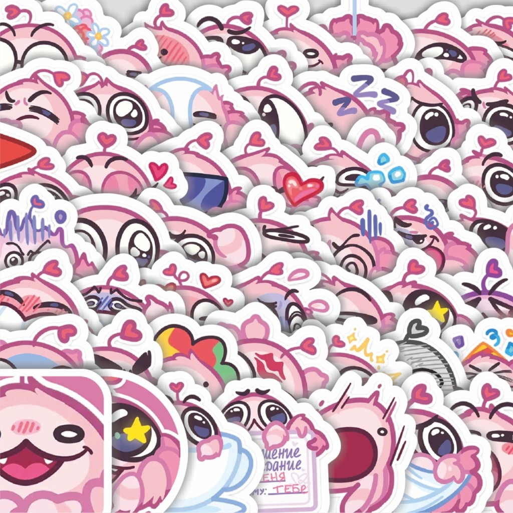 

Stiker Cutting Pack Stiker Funny Character Ryanik The Spider Isi 100Pcs Series Aesthetic Lucu Keren Untuk Koper Bahan Vynil