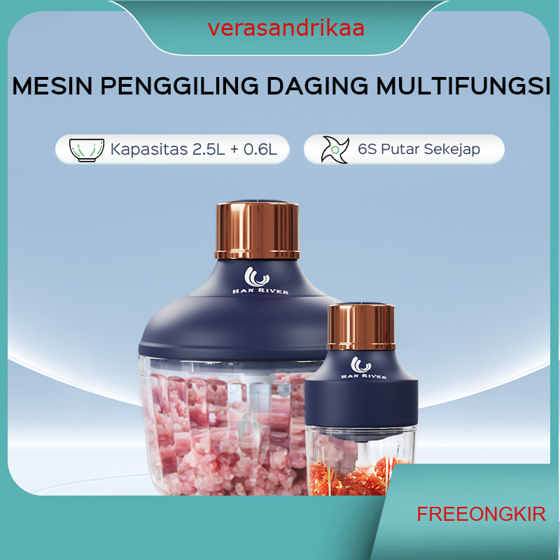Blender Chopper Daging dan Bumbu Serbaguna/Multifungsi