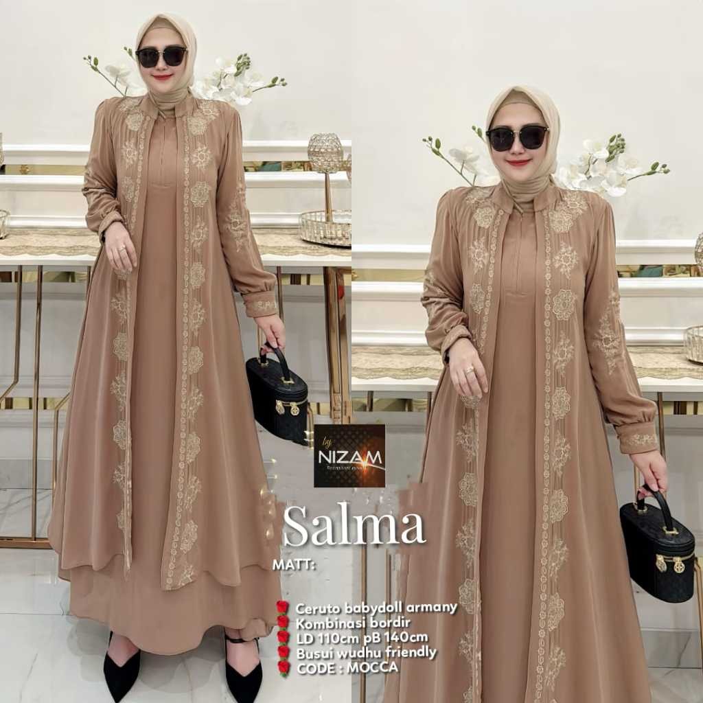 Fashion Wanita HQ  SALMA DRESS From NIzAM