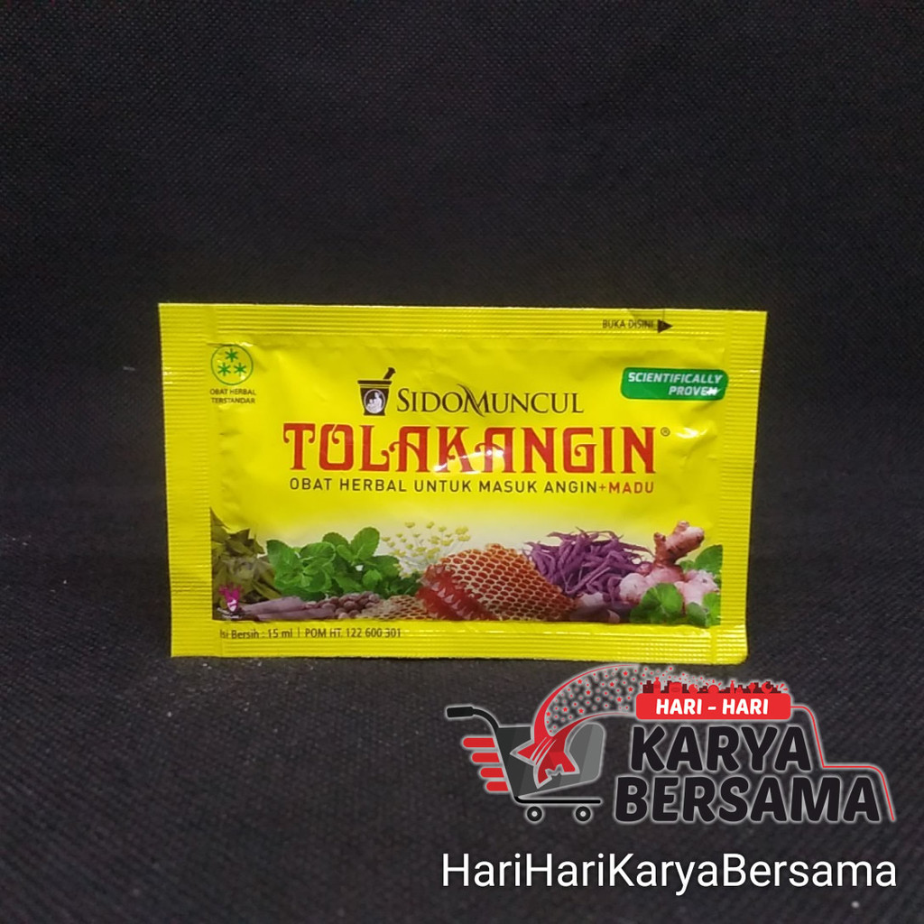 

MINUMAN HERBAL JAMU TRADISIONAL SIDOMUNCUL TOLAK ANGIN TOLAKANGIN CAIR 15ML
