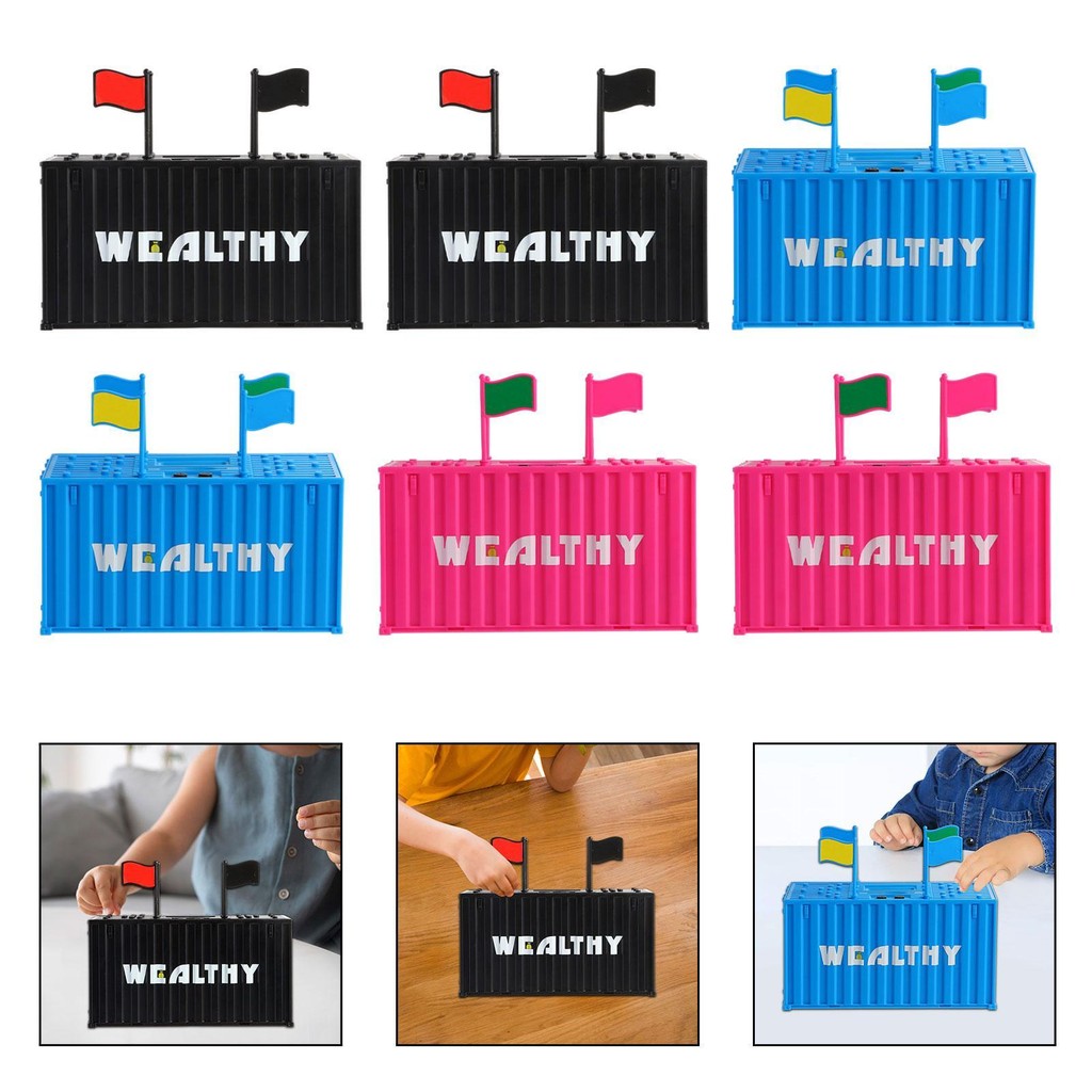 Piggy Bank Educational Creative Saving Money Jar Sturdy Moeny Saving Counting