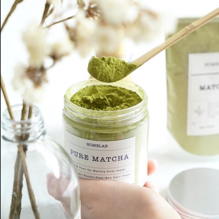

MUMPUNG PROMO￼Homelab Pure Uji Matcha Japan - Bubuk Pure Matcha - ToplesTERLARIS