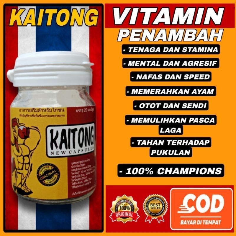 Kaitong - KAITONG doping ayam laga isi 50 ORIGINAL THAILAND - TERLARIS