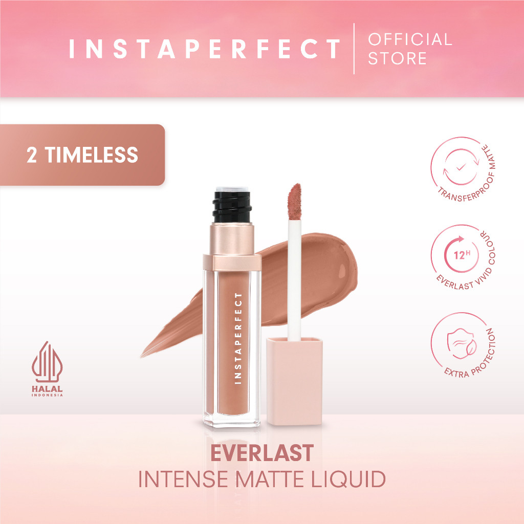 [Gift Not For Sale] Crystallure X Instaperfect Everlast Intense Matte Liquid 02 TIMELESS 4.2 g