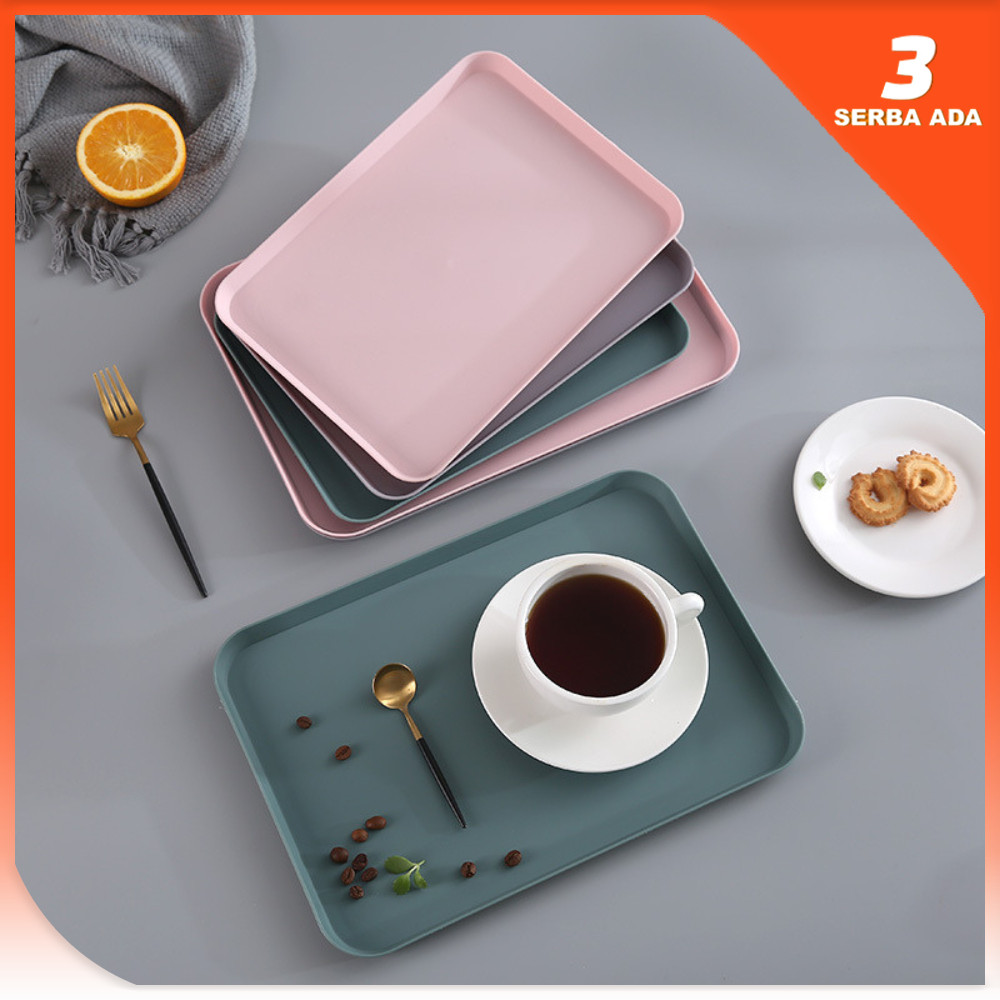 Nampan Plastik Kotak Besar / Nampan Plastik Kecil / Nampan Plastik Jumbo / Nampan Segi Plastik