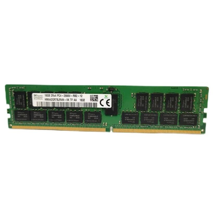 SK Hynix DDR4 16GB 2666V  PC4 2666MHz ECC REG RDIMM 2RX4 RAM Server memory 16G