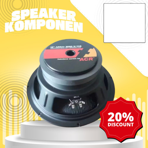 Speaker ACR Fabulous 12 Inch Fabulous 3060 M ACR Array Middle 12 Inch 3060