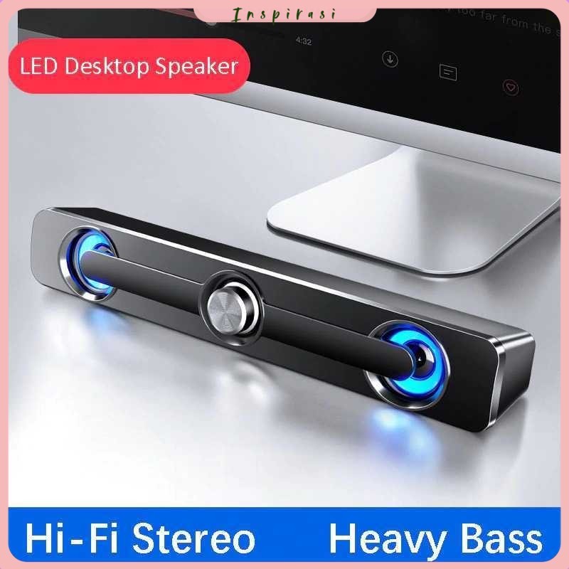 SADA Bluetooth 5.0 Soundbar Speaker Home Theater HiFi Stereo 3W - V-111