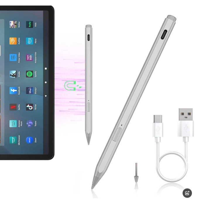 USI 2.0 Stylus Pen for Chromebook for Google Pixel Tablet, Amazon Fire Max 11, Lenovo Chromebook Due