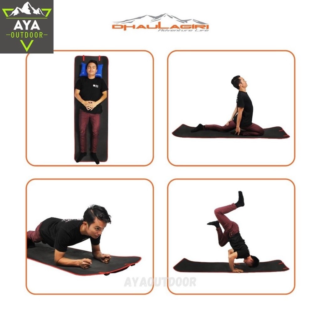 MATRAS SPON  GUNUNG DHAULAGIRI KARET TIKAR LANTAI YOGA OLAHRAGA SENAM GUNUNG OUTDOOR
