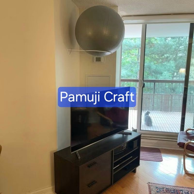 Rak bola yoga rak penyimpanan olahraga yoga rak yoga mat rak bola yoga rak bola susun tempel rak tem