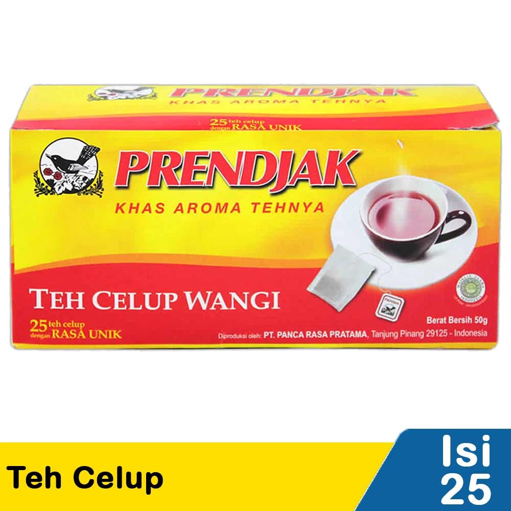 PRENDJAK TEH CELUP 25'S  50g