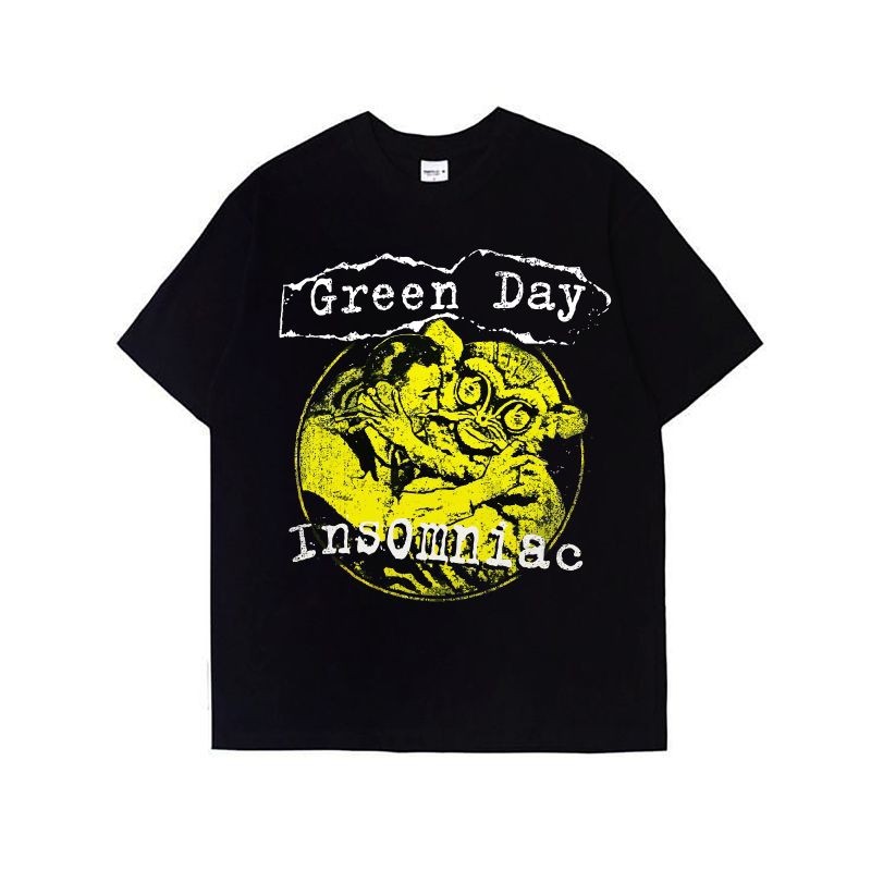 Kaos band Green Day Insomniac - Tshirt black New merch baju band Green day