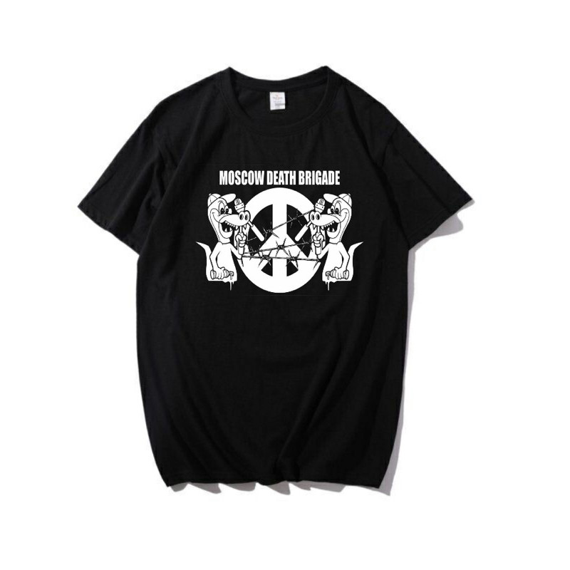 Moscow Death Brigade - Tshirt Black Kaos Band