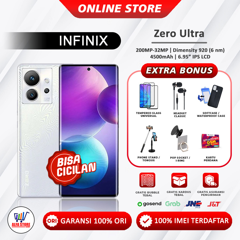 INFINIX ZERO ULTRA 5G RAM 8/256GB GARANSI RESMI