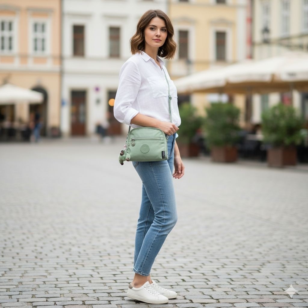 Tas Kipling Selempang Bahu Pria Wanita Premium // KP 3354 Sling Bag Nylon