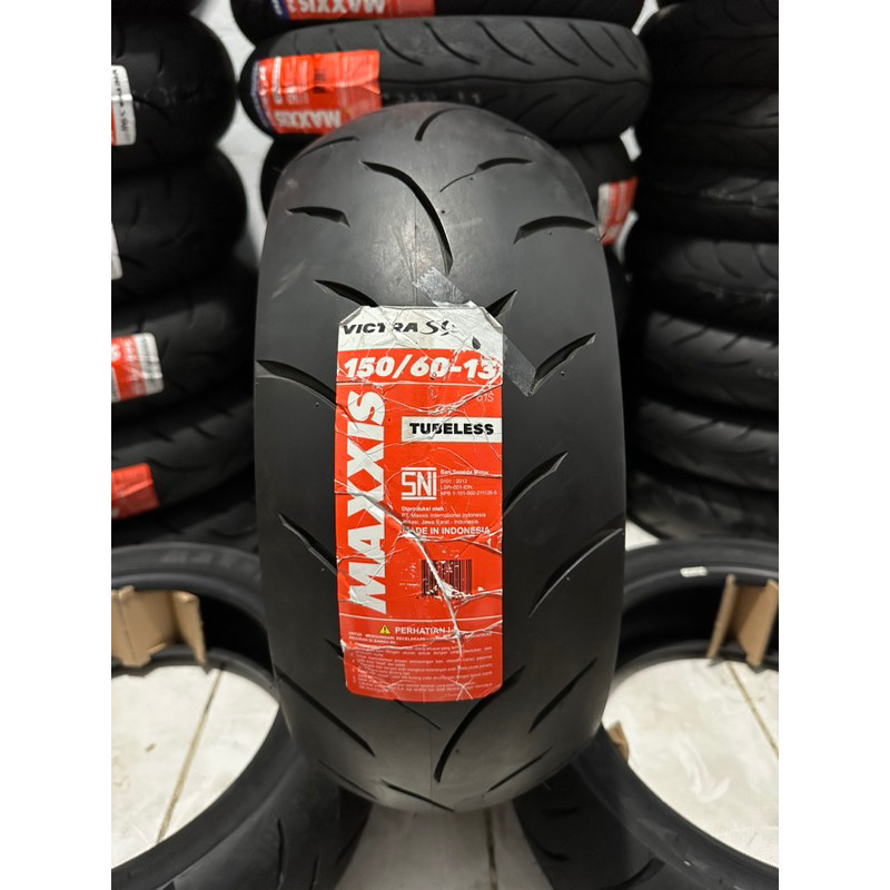 BAN MOTOR NMAX MAXXIS VICTRA Ring 13 TUBELESS DEPAN BELAKANG NMAX