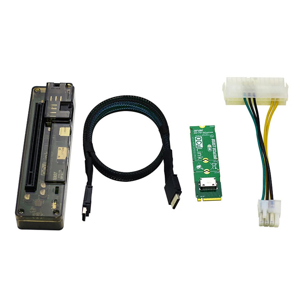 EXP GDC OCuLink GPU Dock PCIe 4.0 X4 GPU Dock External Laptop Docking Station EXP GDC PCIe External 