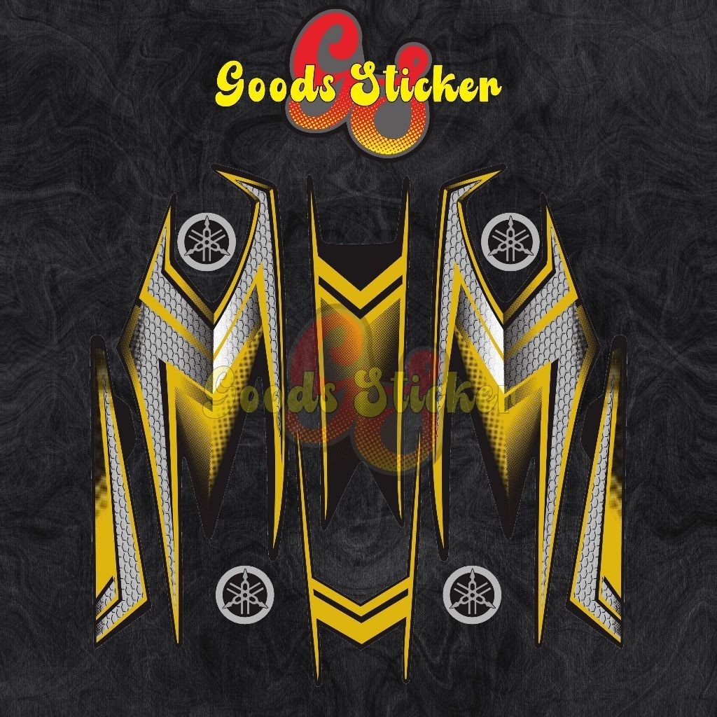 Striping Yamaha RX King - Striping Standar Variasi RX King 2002-2005 / RX King SE