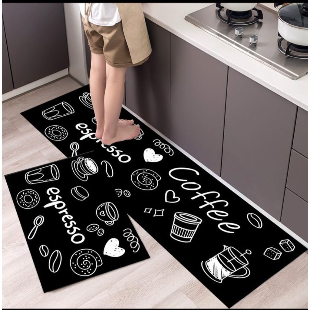 Keset Kaki Keset Anti Slip Keset Kaki Dapur Keset Panjang Keset Dapur 2 In 1