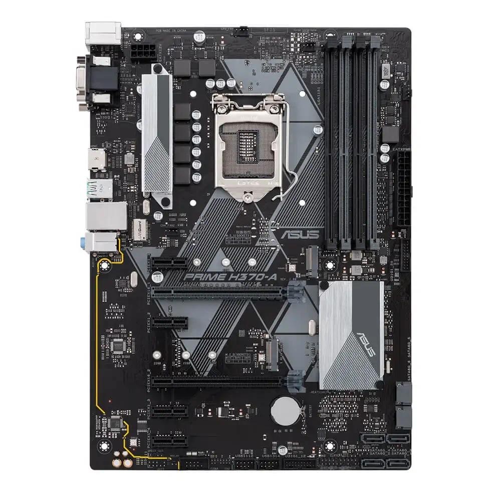 ASUS PRIME H370-A Motherboard Intel H370 LGA 1151 4×DDR4 64GB support i3-9100F i5-8600 I9-9900 i5-94