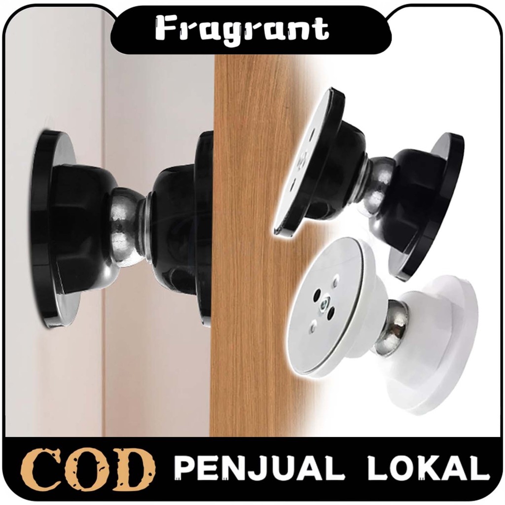 1set Door Stopper Pintu Magnet Door Stoper Magnet Penahan Pintu Magnet Door Stoper Pintu
