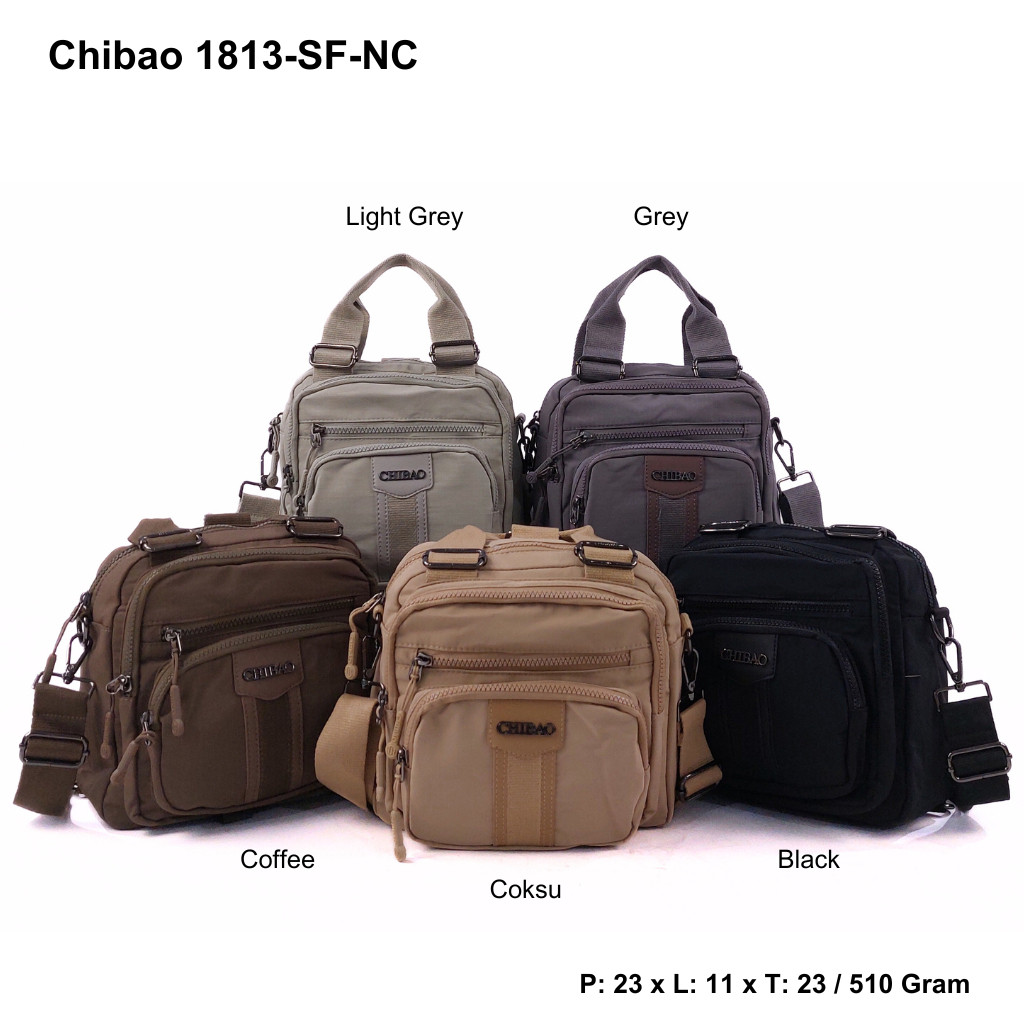 LOISSHOP Chibao 1813S-1813 Tas Selempang Jinjing 3 in 1
