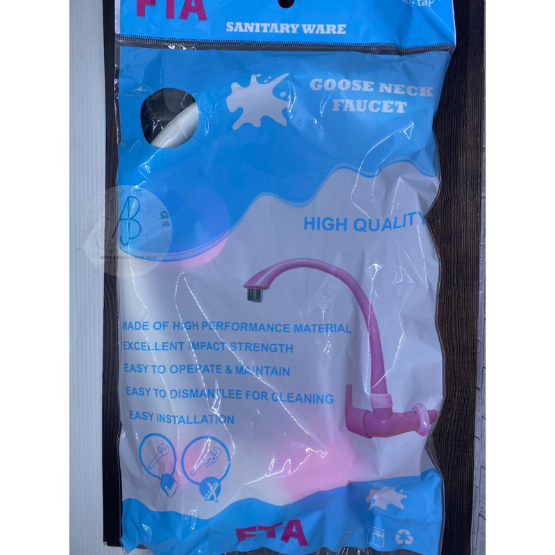 Kran Angsa PVC MURAH / Kran Dapur Plastik / Kran Angsa Plastik MURAH/ KRAN FTA