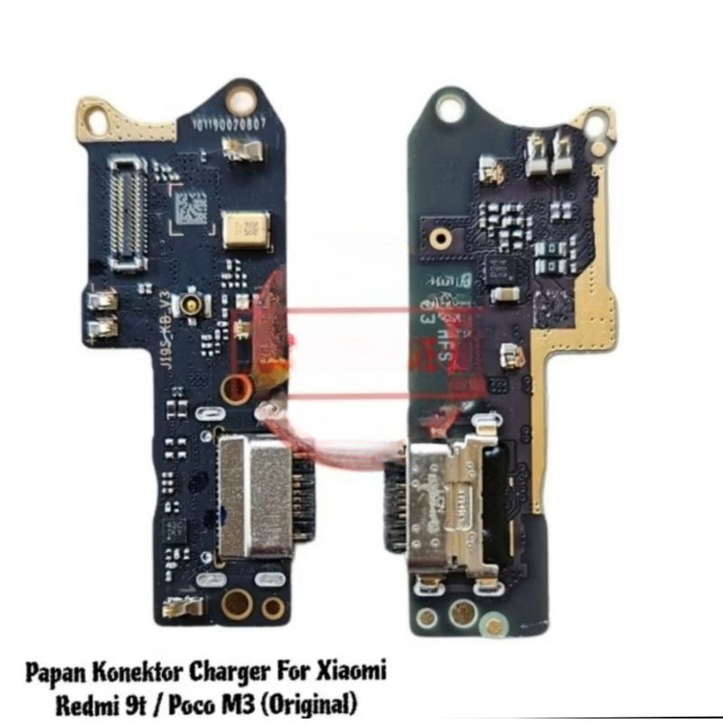 Papan Cas Xiaomi Redmi 9T / Poco M3 Papan PCB Flexi Board Ori + ic