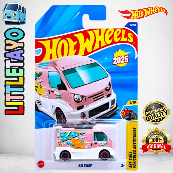Hot Wheels Kei Swap Pink Diecast Mobil Van Japan Car JDM