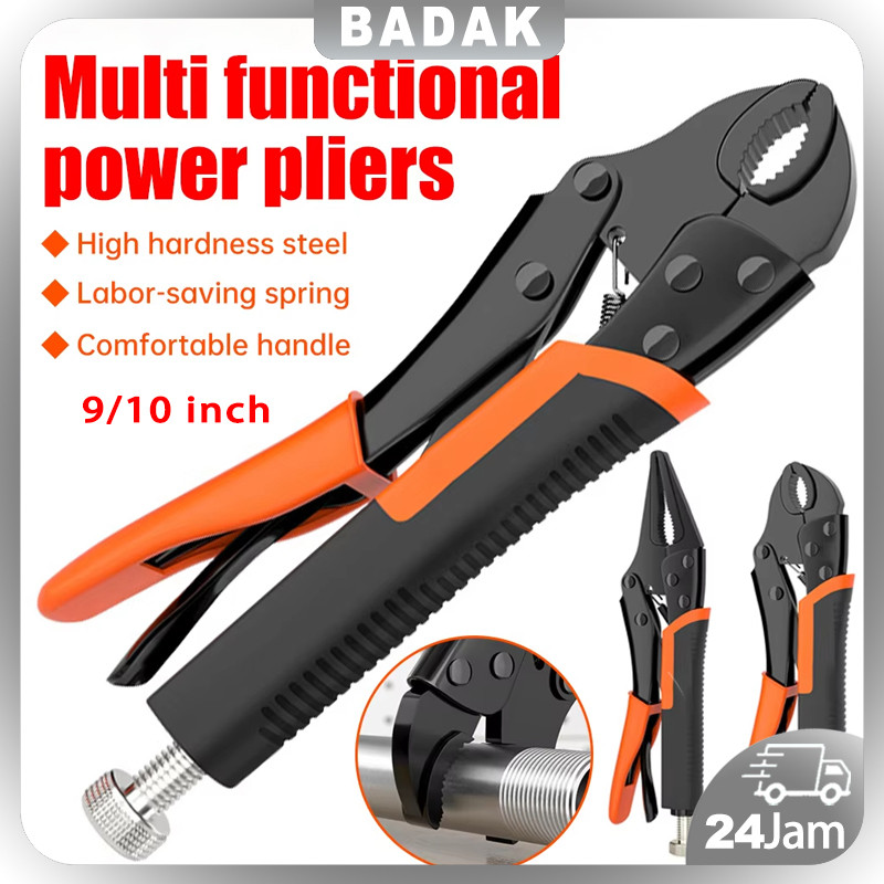 9/10inch Tang Buaya/tang Jepit Buaya/tang Buaya Jepit/tang Buaya Tekiro 10 Inch/Tang Pengunci Profes