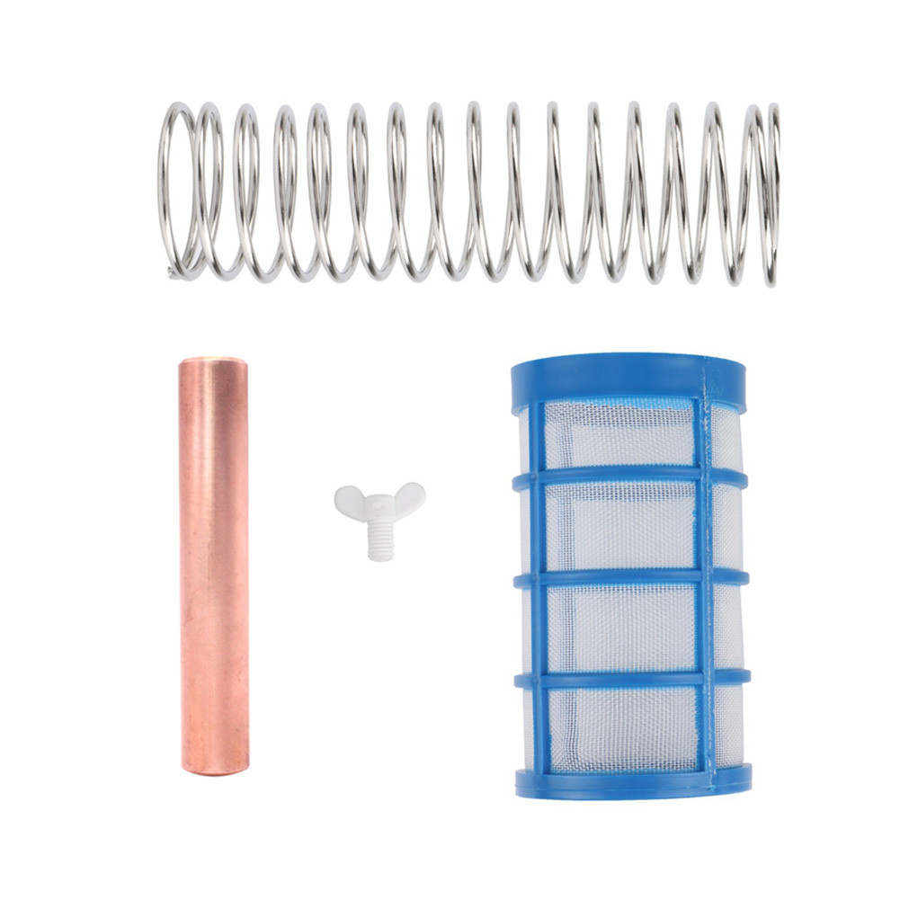 Solar Pool Ionizer Parts Replacement Set Spring Basket Screen Solar Powered Copper-Ion Pool Ionizer 