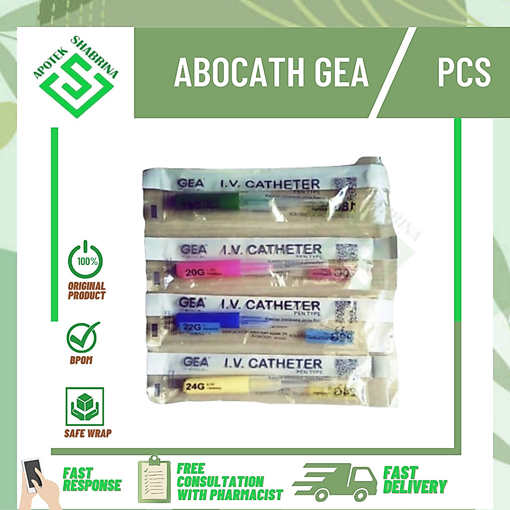 IV CATH / ABOCATH /JARUM INFUS MEREK GEA