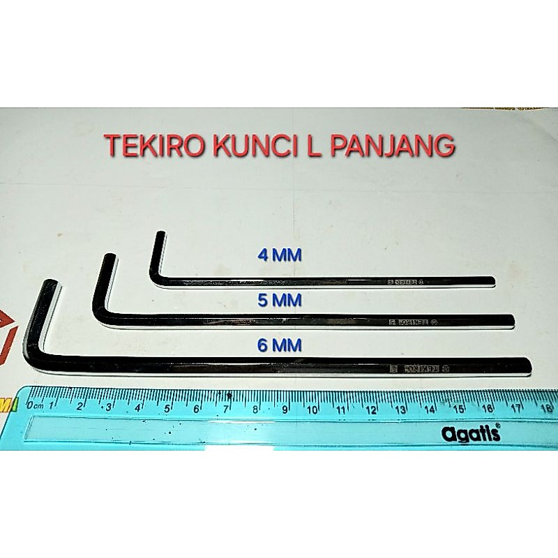 Tekiro Kunci L4  - L5 - L6 Panjang
