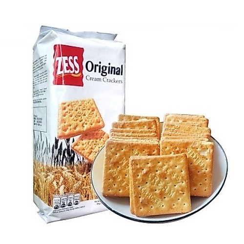 Zess Cream Crackers Original / Sugar Crackers Zess Oriental Biscuit Cracker