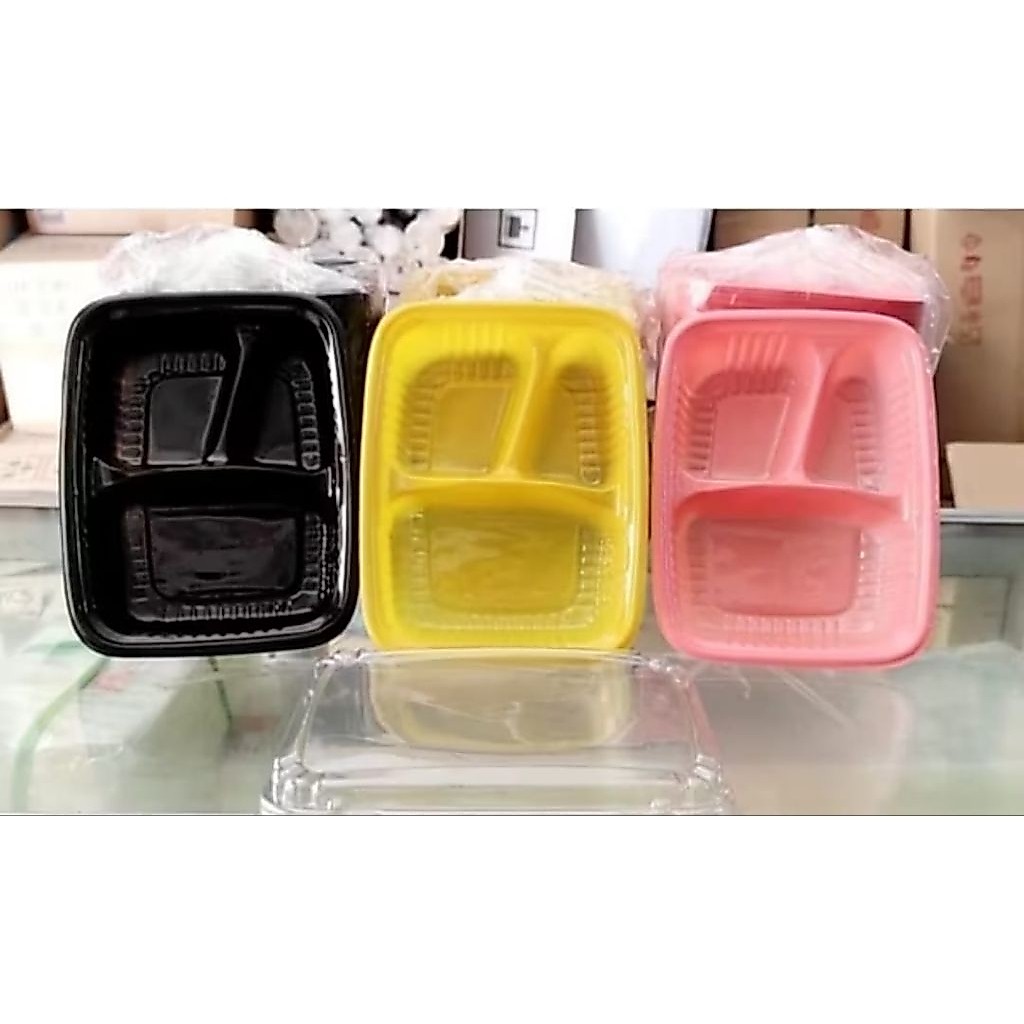 Mika bento Mini sekat 3 Isi 50 pcs